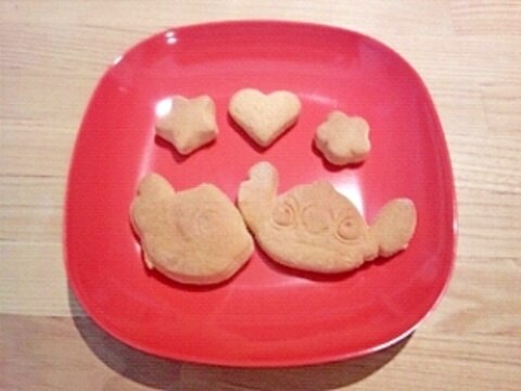 ホットケーキmixでヘルシークッキー